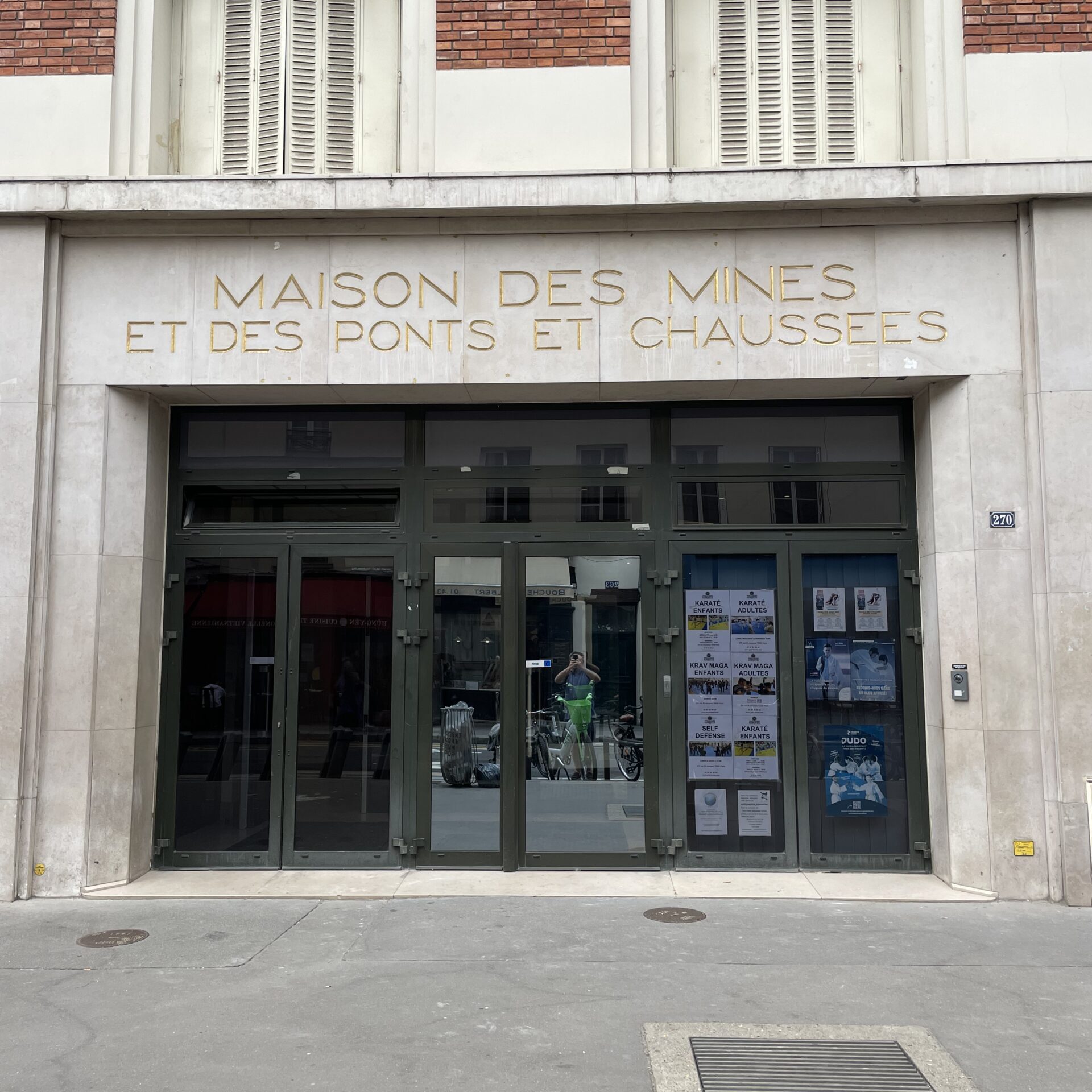 Localisation des cours Archi prep' : MAISON DES MINES ET DES PONTS ET CHAUSSÉES